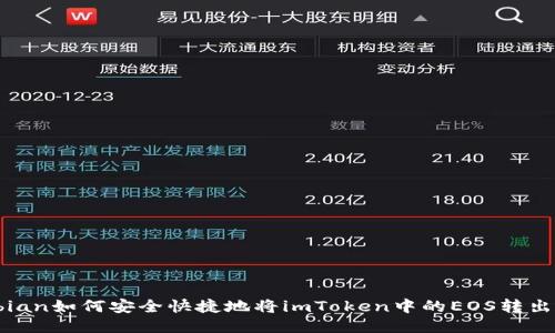 bian如何安全快捷地将imToken中的EOS转出？